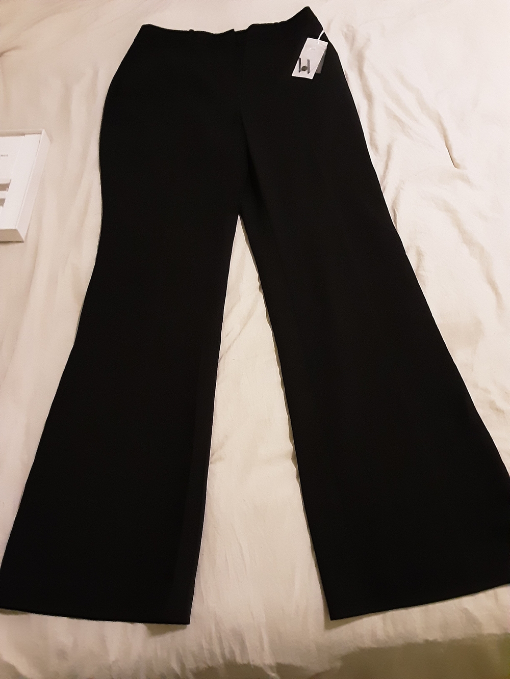 NWT Worthington Black Wide-Leg Dress Pants